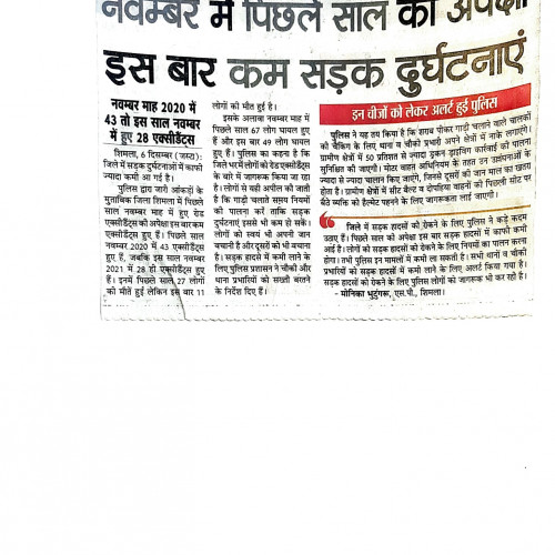 Road Safety News